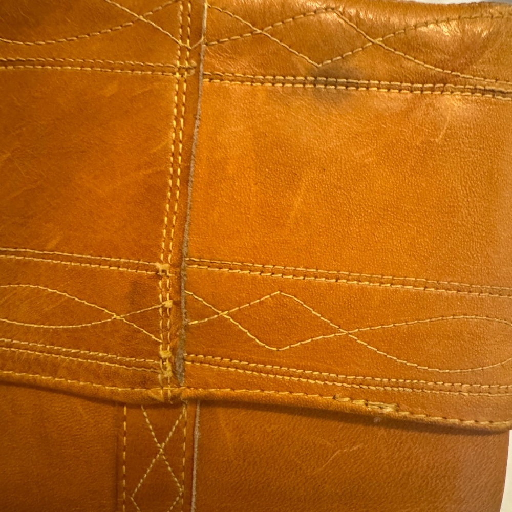 Vintage Frye 70s Campus Boot, Foldover Style - Picture 6 of 16